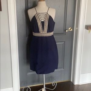 Lily Navy Dress Size 8